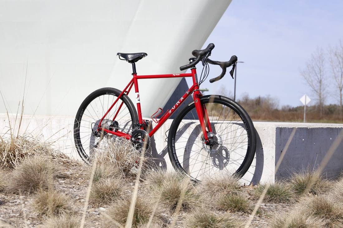 Red SOMA bike